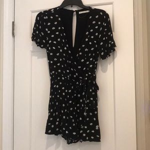 Abercrombie and Fitch floral romper